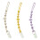 3 Pack Silicone Pacifier Clips - Luoqun88 Silicone 1