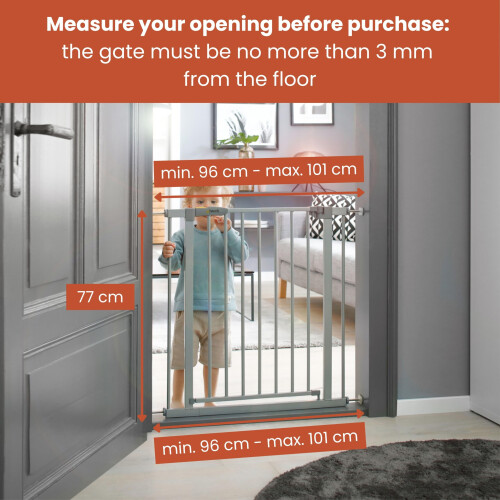 Hauck hauck Safety Gate for Doors and Stairs Stop N Safe 2