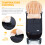 Orzbow Footmuff for Pushchair Universal, Waterproo 3
