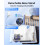SWEETFULL Portable pram fan, LED Display 4000mAh B 6