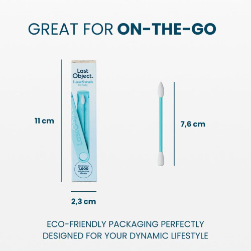 LastSwab Reusable Cotton Swabs for Gentle and Eco- 2