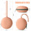 Aolso Dummy Holder Case Set, 2PCS Silicone Soother 2
