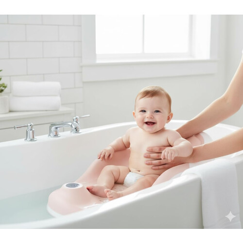 Baby Bath Support Seat – Ergonomic Infant Bath Lou 2