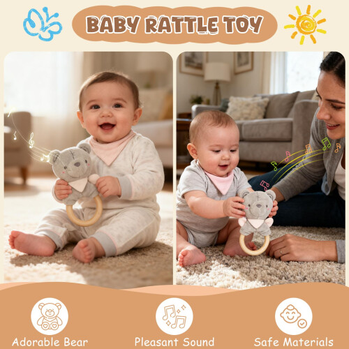 Newborn Baby Gift Basket - Baby Hamper Set with Co 2