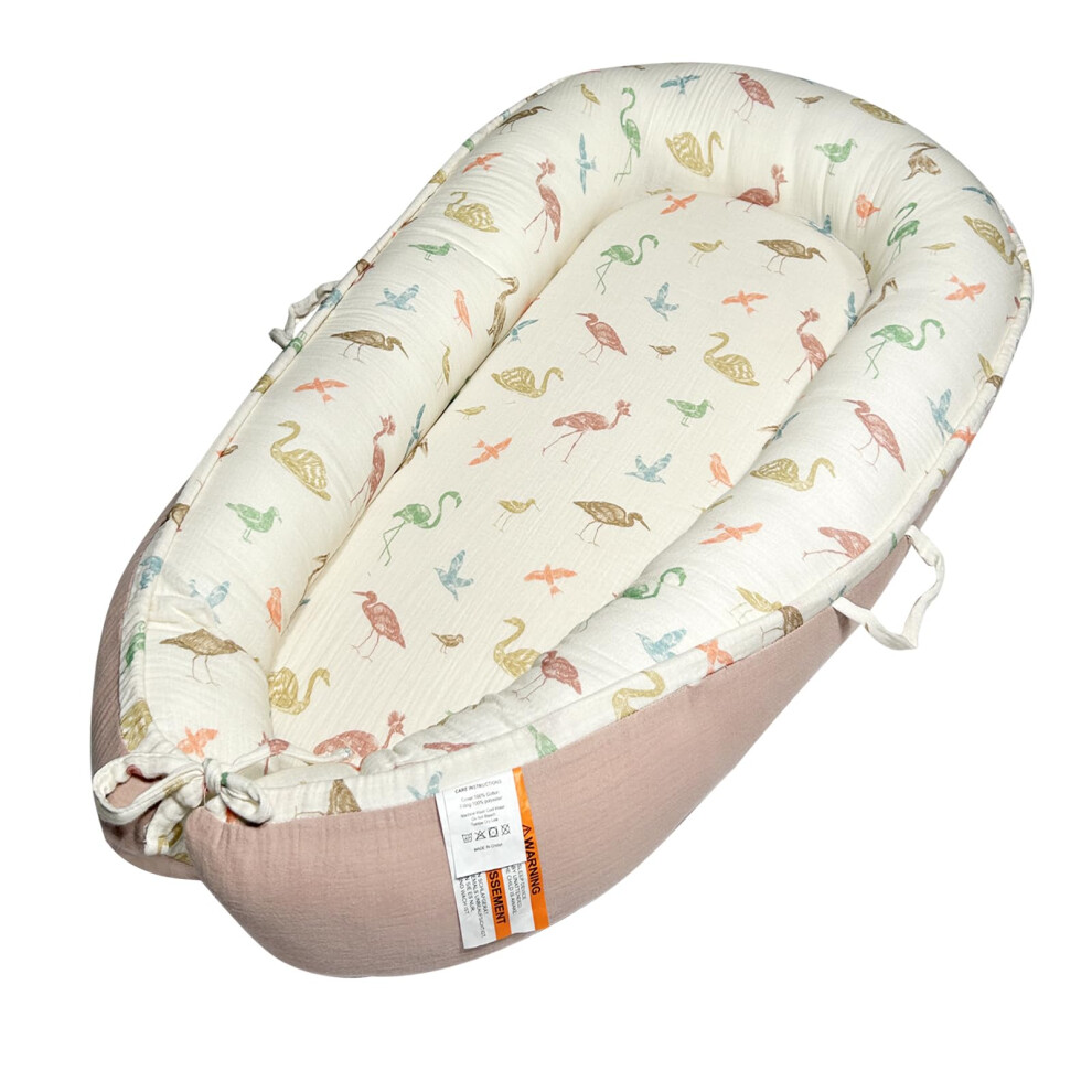 Little Grape Land Baby Nest Pod 9065 cm, Reversib-image-OPC-PQTJ7YR-NEW