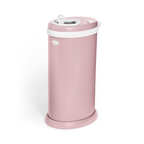 Ubbi Stainless Steel Nappy Bin, Odour Locking, No