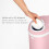 Ubbi Stainless Steel Nappy Bin, Odour Locking, No 7