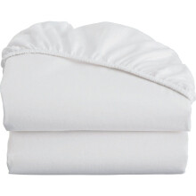 100% Cotton Travel Cot Fitted Sheets 100 x 70 cm (
