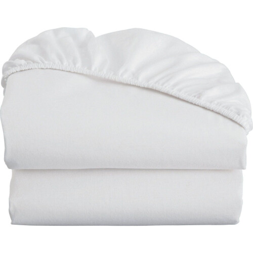 100% Cotton Travel Cot Fitted Sheets 100 x 70 cm (