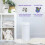 Ubbi Stainless Steel Nappy Bin, Odour Locking, No 3
