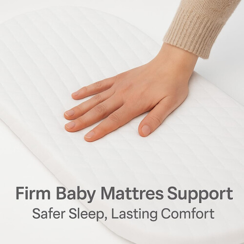 DREAMLAYER Moses Basket Mattress 76  36  4 cm – 2