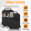 2PCS Car Seat Kick Mats,Car Back Seat Protector fo 4