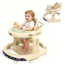 3 in 1 Foldable Baby Walker,Kids Activity Push Wal