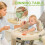 3 in 1 Foldable Baby Walker,Kids Activity Push Wal 4
