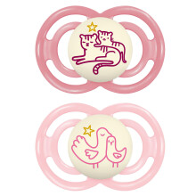 MAM Perfect Night S207 Pacifier, with Extra Thin a