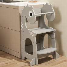 Toddler Kitchen Helper Nursery Step Stool Kids Sta