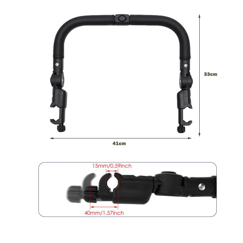 Stroller Armrest,Baby Stroller Accessories Bumper 1