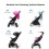 Stroller Armrest,Baby Stroller Accessories Bumper 6
