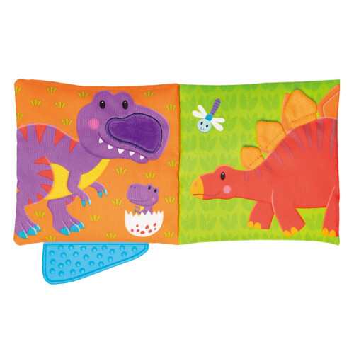 Galt Galt Toys, Teether Soft Book - Dinosaur, Baby Teet 1
