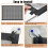 Portable Stair Gate for Dogs Indoor Magic Pet Gate 6