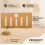 See-Through Wooden Stopper Barrier – Freestanding 2