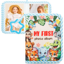 Baby Photo Album, Soft Cloth Infant Photo Book Hol