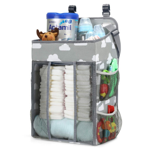 Best Hanging Diaper Caddy stacker for changing tab