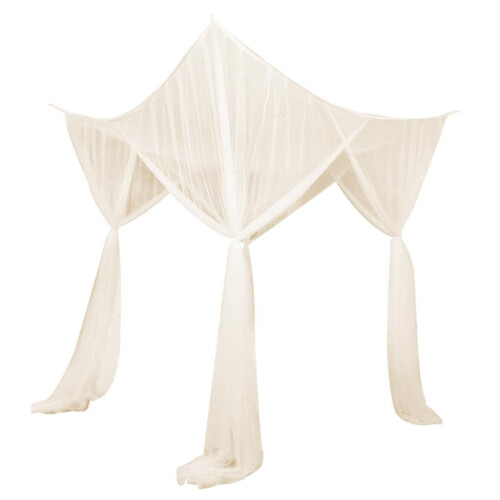 Baoblaze 4 Bed Canopy Drape Netting Net for Girls
