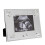 Silver Plated Baby's Scan Photo Frame with Embosse 1