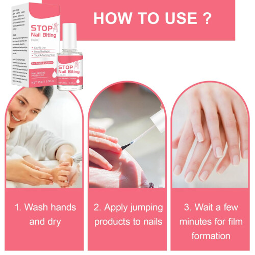 Benaewa 2 Pcs Nail Biting Prevention for Kids and 2
