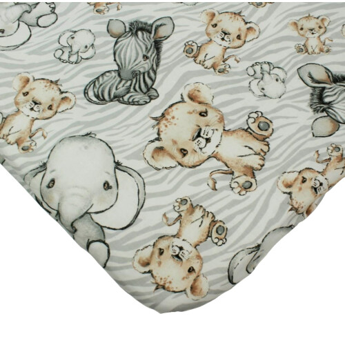 2-Pack Fitted Sheet for Baby, Toddler, Child, 100% 2