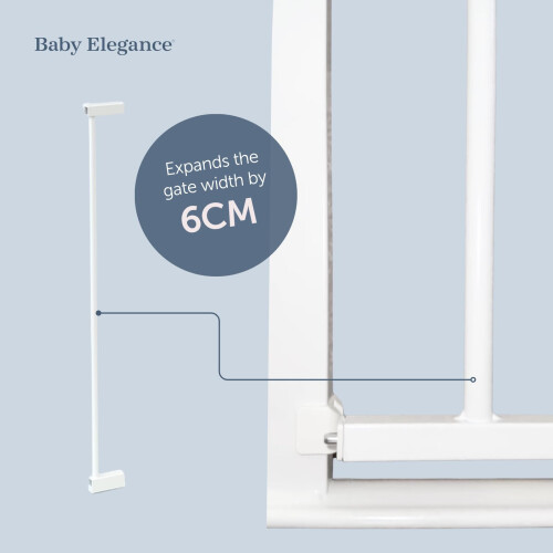 Baby Elegance 6 cm Baby Stair Gate Extension | Com 1