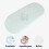 Moses Basket Mattress Oval Shaped Breathable, Hypo 3