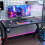 Ergonomic Gaming Chair with Adjustable Height, Reclining Feature, 2