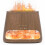 Silicone Ice Cube Tray with Lid - 2 Pack 6 Square Large Ice Cube Tray, 1