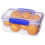 Sistema Neat. 7 Plastic Storage Drawers Unit with See-Through Drawers, Compact 7