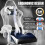 Ergonomic Gaming Chair with Adjustable Height, Reclining Feature, 6