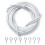 Dikots Net Curtain Wire and Hooks Set - 3 Meter Curtain wire kit with 1