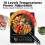 AMZCHEF Single Induction Hob, Portable Induction Hob, 10 Temperature 4