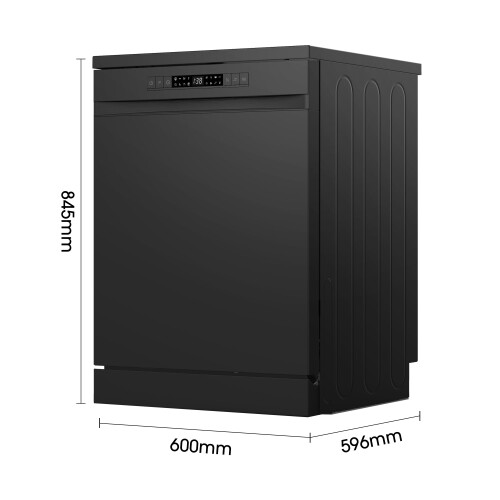 Hisense Hisense HS622E90BUK Freestanding Standard Dishwasher 85cm High - E 2