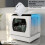 Hermitlux Table Top Dishwasher, Mini Countertop Dishwasher with 4 7