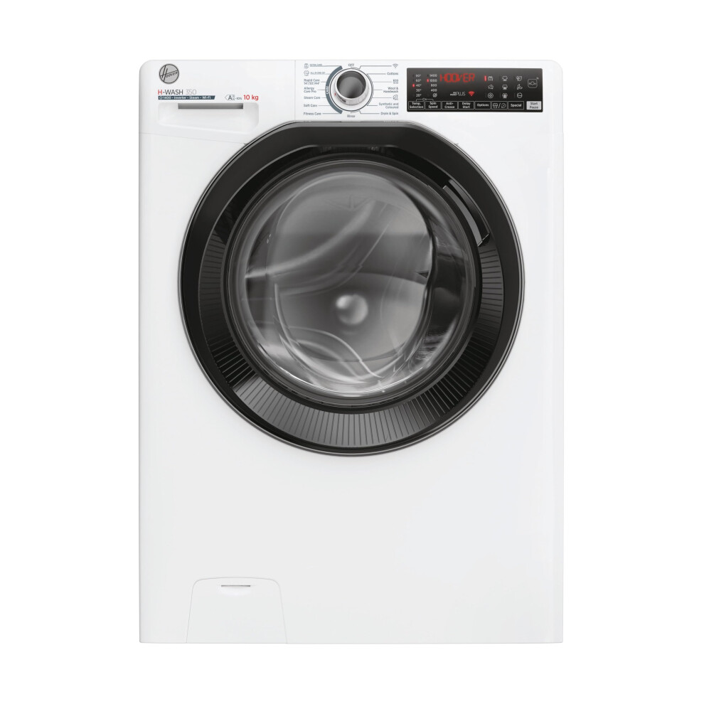 Hoover H-Wash 350 10Kg Freestanding Washing Machine, 1400 Rpm, A