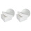 Hallmark Christmas Crackers, 2 Silver & Blue Starry Sky Designs, Pack 1