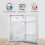 Fridgemaster MUR4894E 82L Under Counter Fridge with LED Lighting, 3