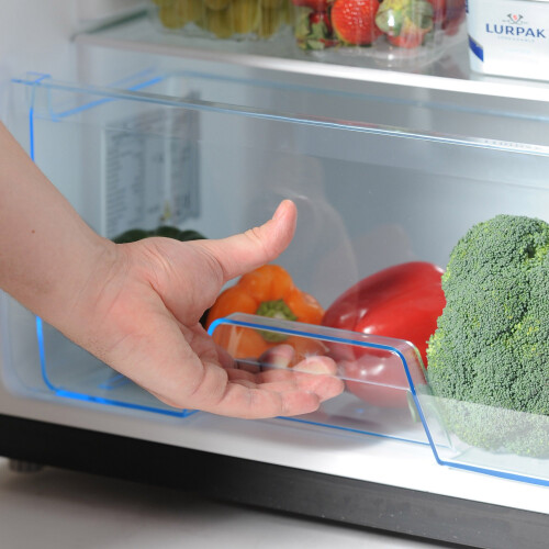 Igenix Igenix IG255B Freestanding Under Counter Larder Fridge with 2 1