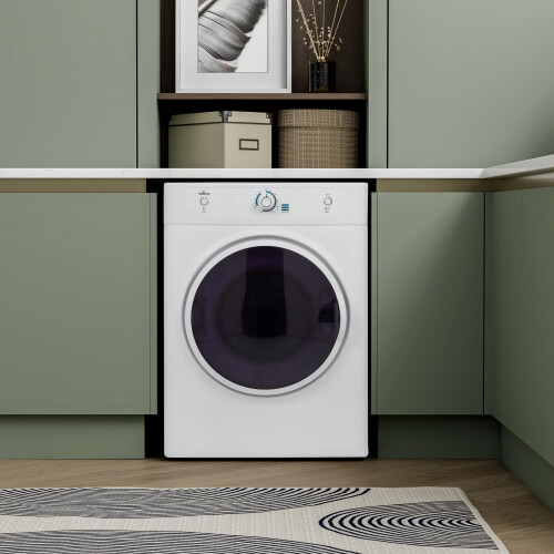 Willow WTD7W 7kg Vented Dryer, Front Loading with Child Lock, 3 1