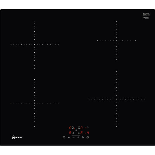 Neff Neff T36FB41X0G Touch Control 60cm Four Zone Induction Hob Black With 1