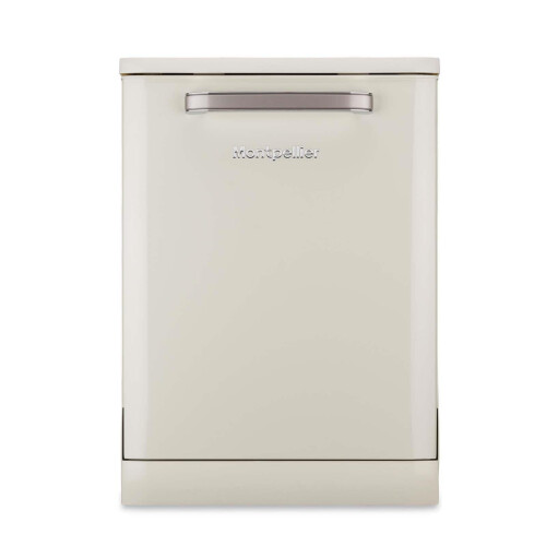 MONTPELLIER Montpellier 13 Place Settings Freestanding Dishwasher - Cream