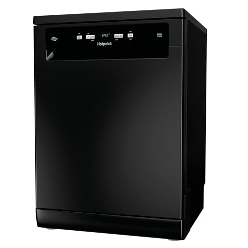 Hotpoint Hotpoint Full Size Freestanding Dishwasher - Black - 14 Place 1
