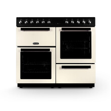 Montpellier MDFRC100C 100cm Dual Fuel Range Cooker – Cream – 7 Gas